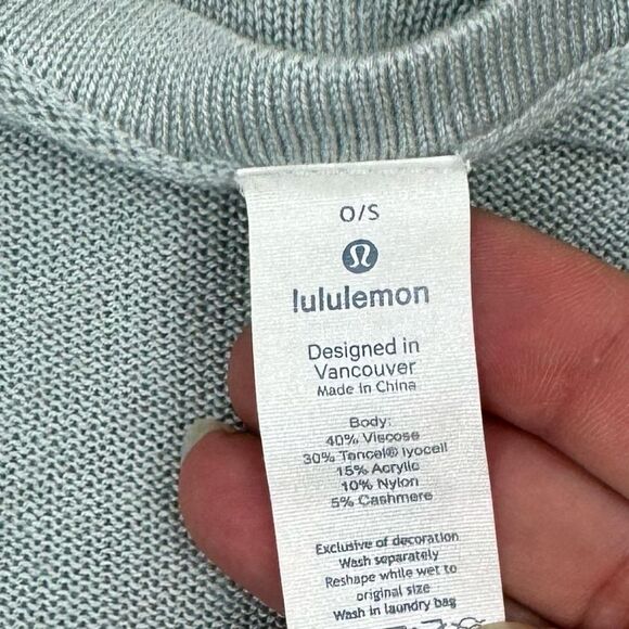 Lululemon Rejuvenate Transformational Cashmere Blend Wrap Scarf - Picture 8 of 9